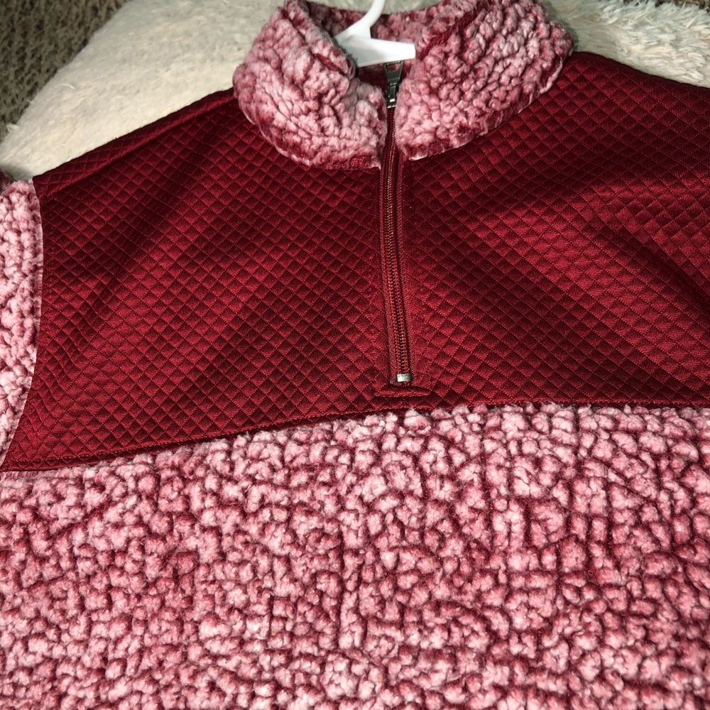 Athletic Work Velvet top
